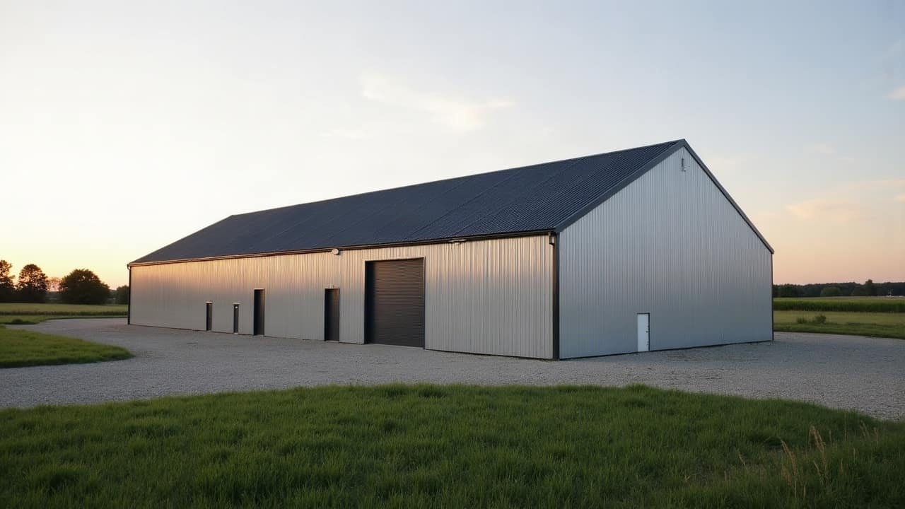 Panneau sandwich toiture : pour quel bâtiment agricole ?