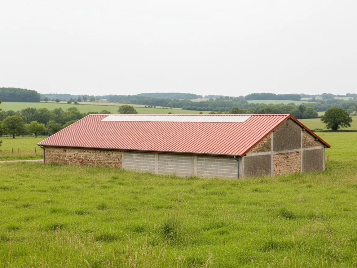 Rénovation de toiture agricole en Maine-et-Loire et Loire-Atlantique